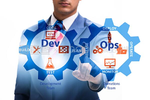 devOps軟件開發它的概念。